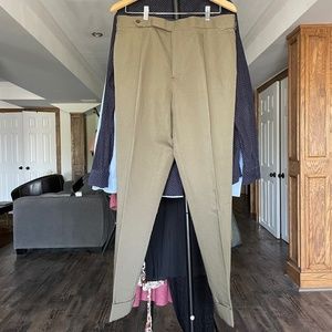 High Rise Linen/Cotton Trousers - Spier & Mackay